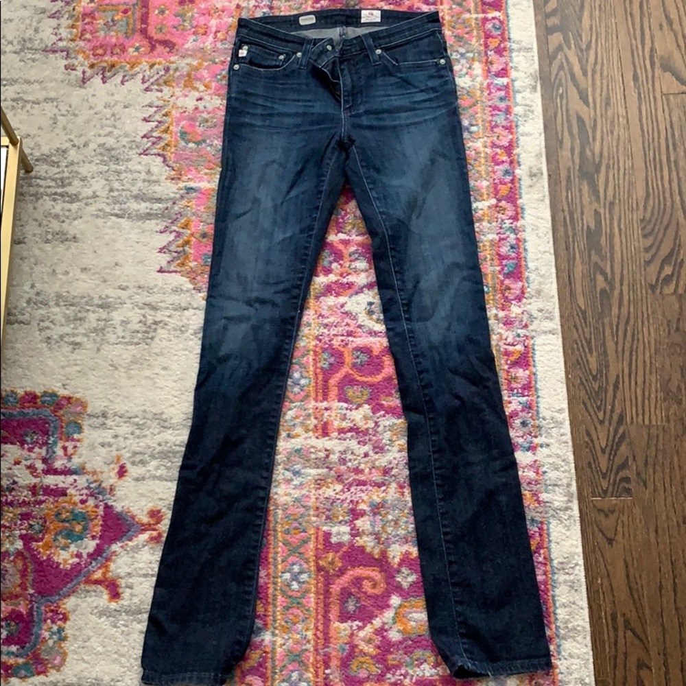 AG Skinny Straight Jeans